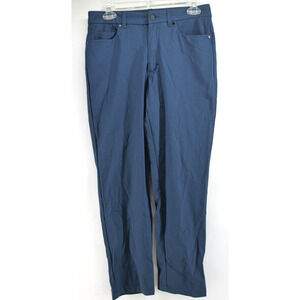 VRST Pants Mens 30x32 Blue Chino Straight Commuter Tech Golf Performance Stretch
